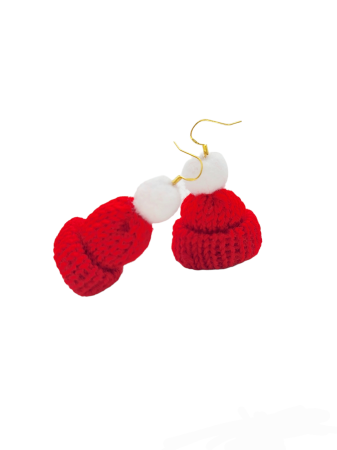 EARRINGS SANTA HATTT